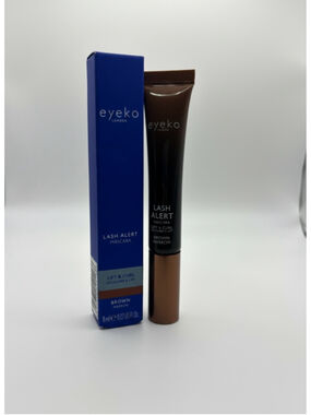 Eyeko London Lash Alert Mascara Brown Lift & Curl Full Size 8ml New